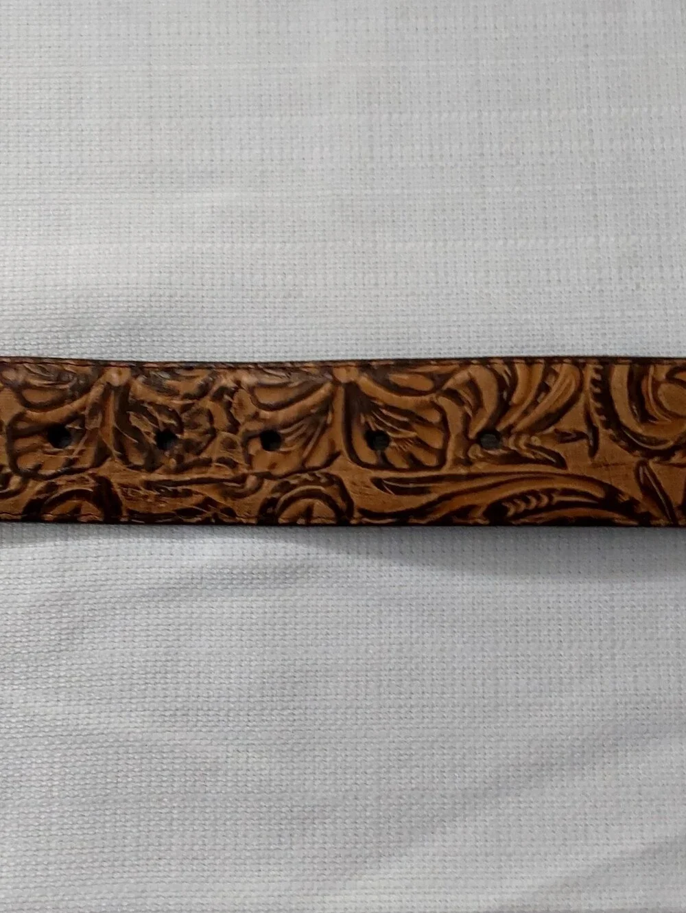 Shyanne Floral Embossed Western Belt